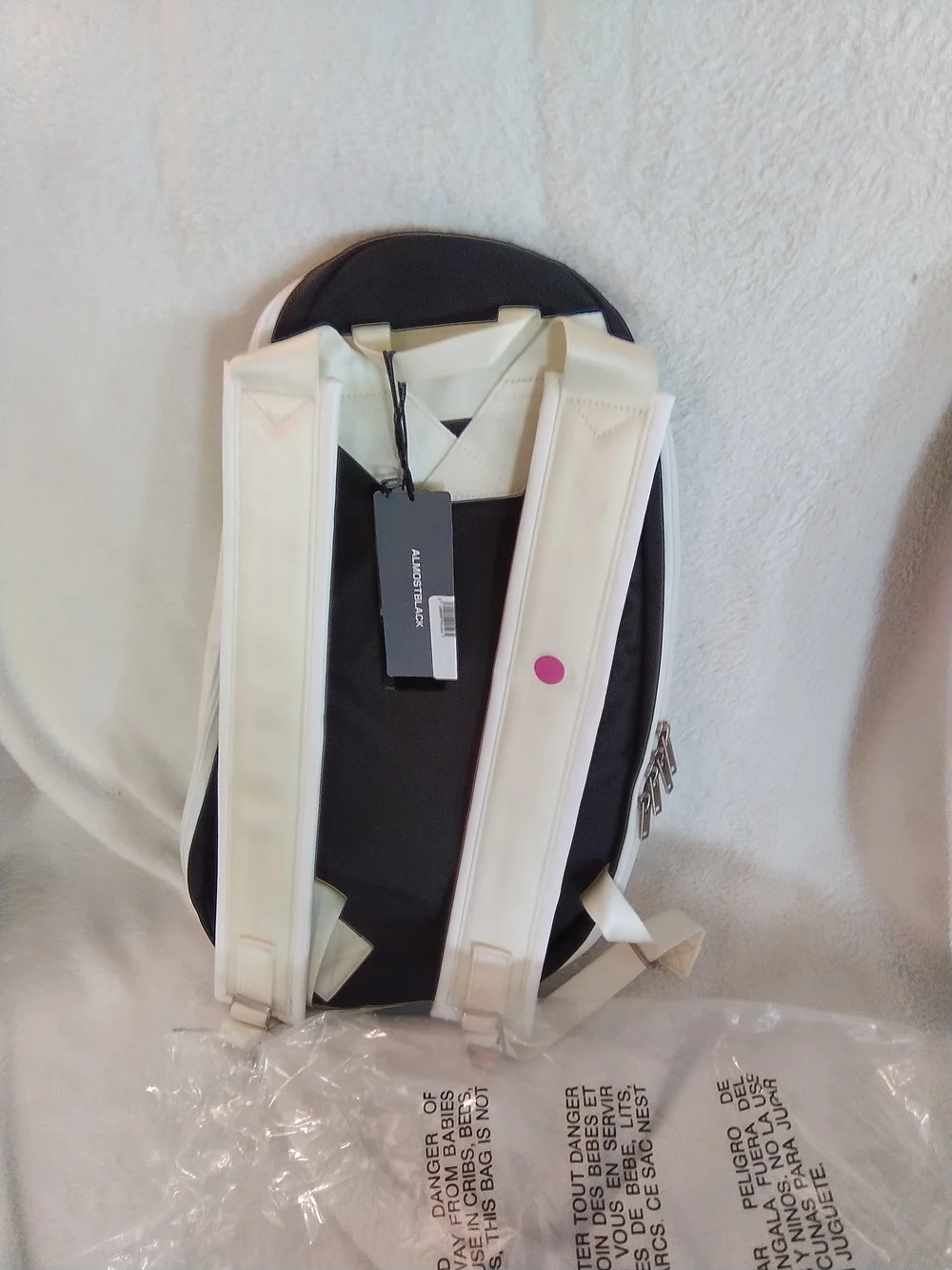 ND WHITE Travel Tote Bag - White